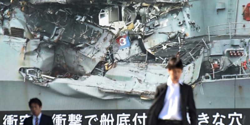 US Navy probes destroyer crash that killed seven in Japan