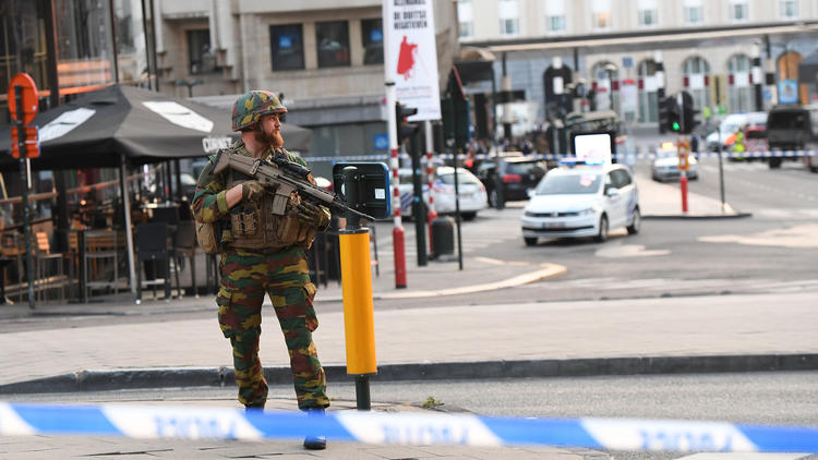 Brussels train station blast being treated as terror attack