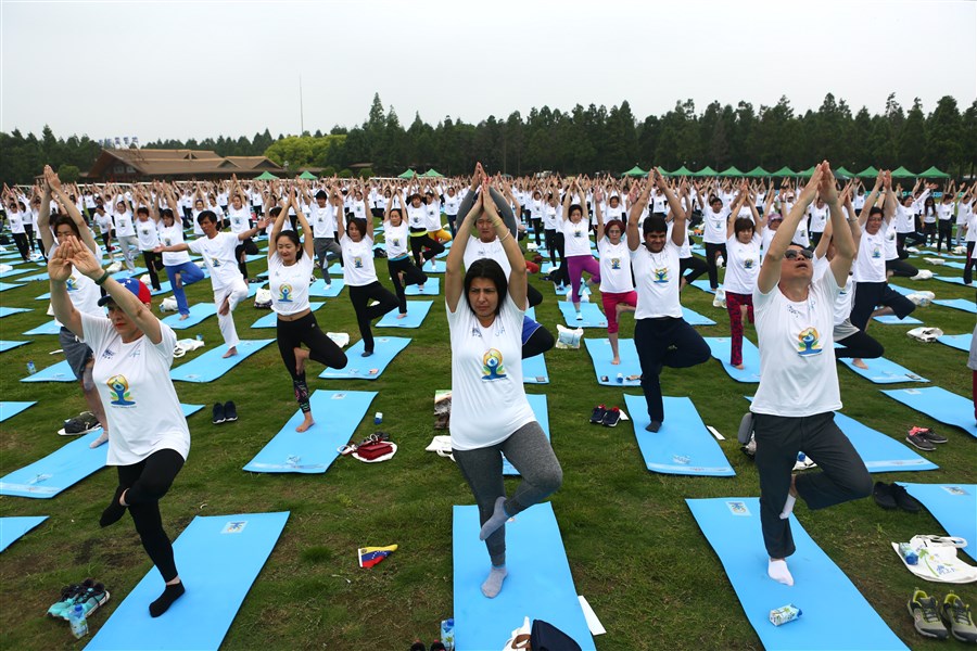 International Yoga Day celebrated