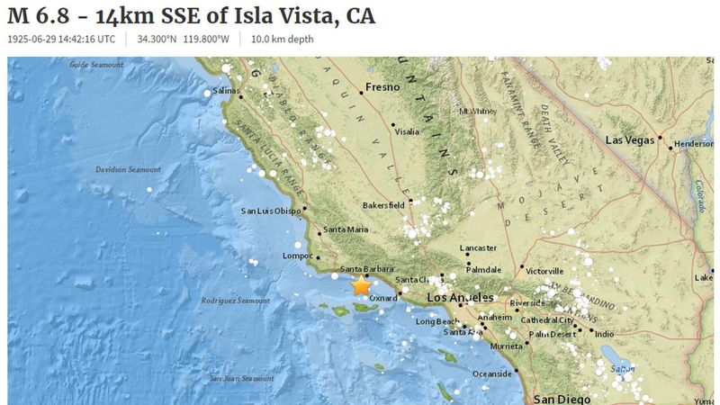 Report of major California temblor a false alarm