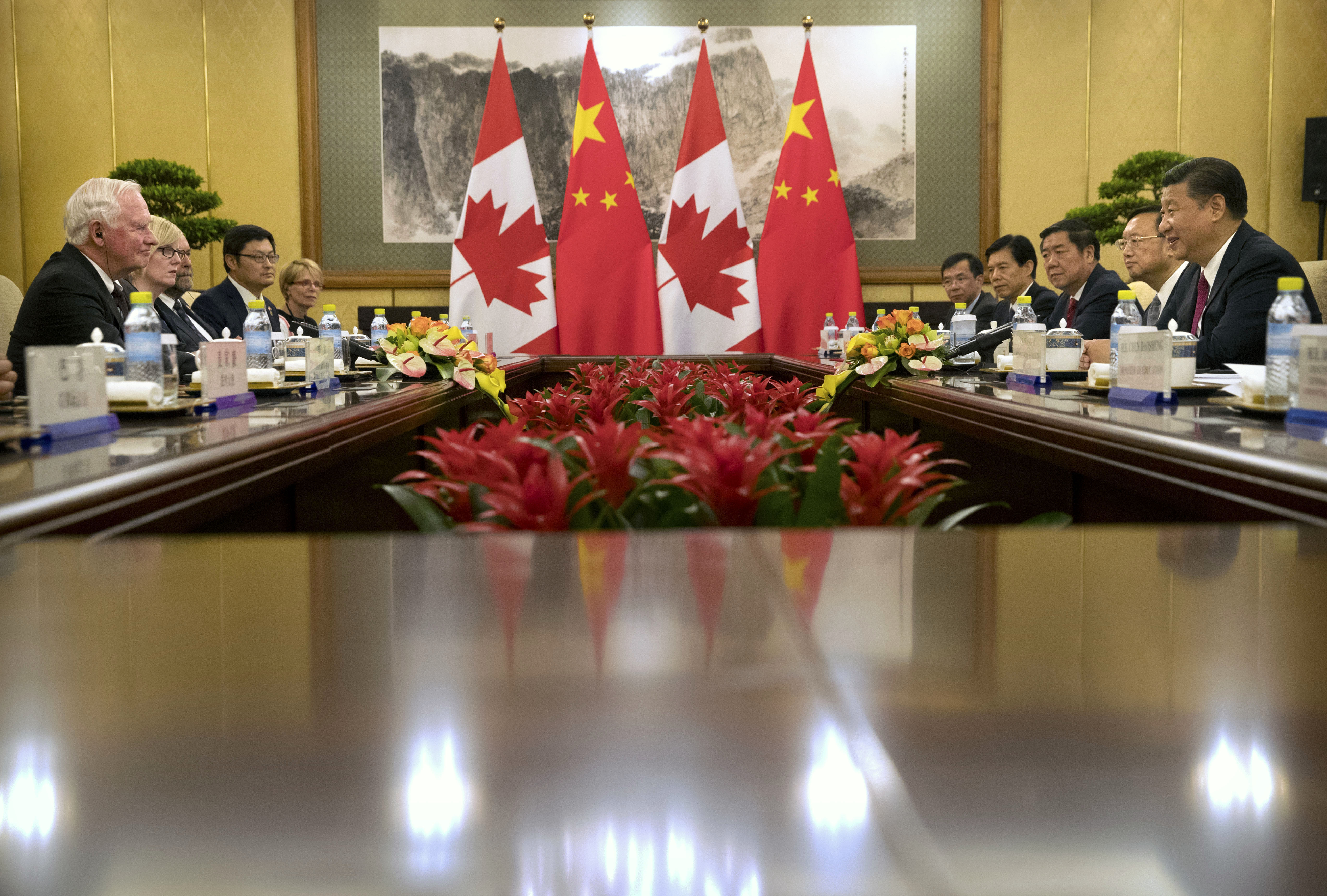 Chinese president calls for stronger cooperation with Canada