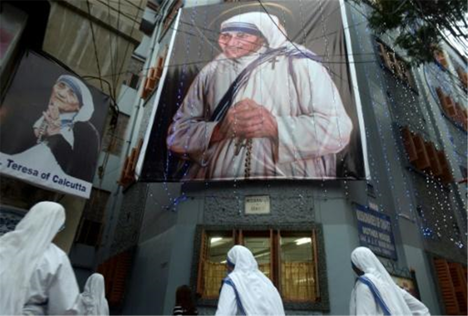 Cardinal choler over copyright of Mother Teresa's sari