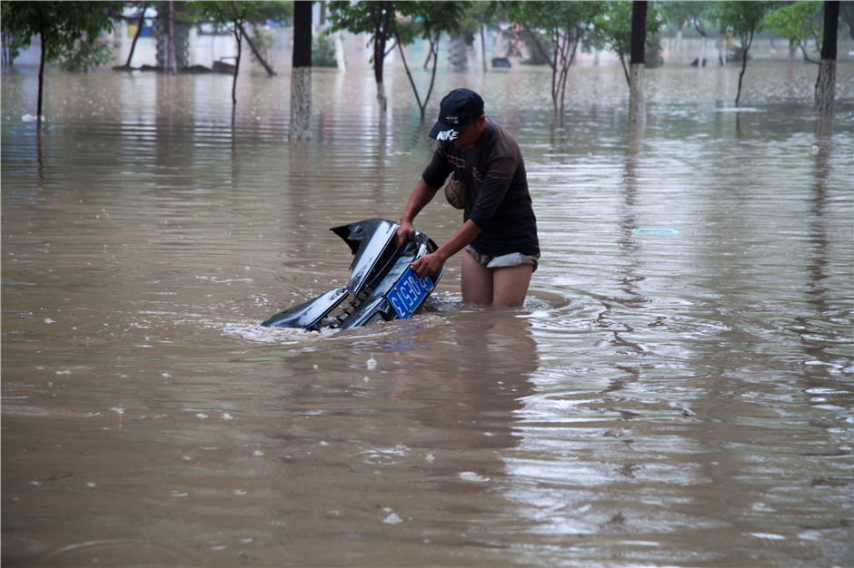 Storms wreak havoc in northeast China