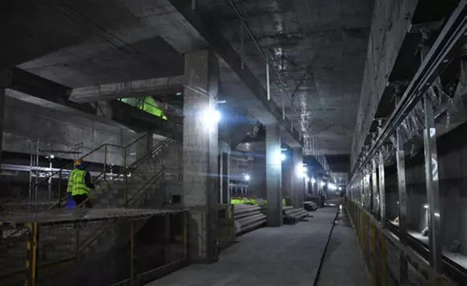 New Metro station to become China's deepest