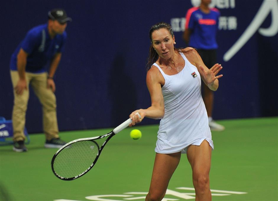 Former world No. 1 Jankovic melts away in Nanchang heat