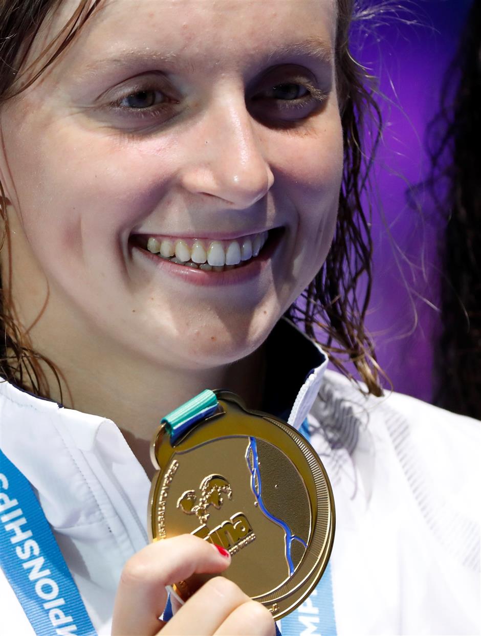 Ledecky moving on after a bit of a letdown at Budapest worlds