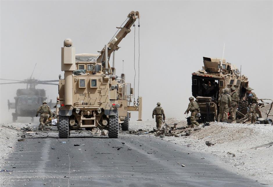 Taliban suicide bomber strikes NATO convoy in Afghanistan