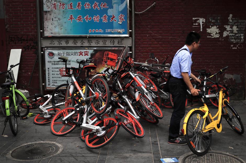 New guidelines aim to stem the flood of shared bikes on China's city streets