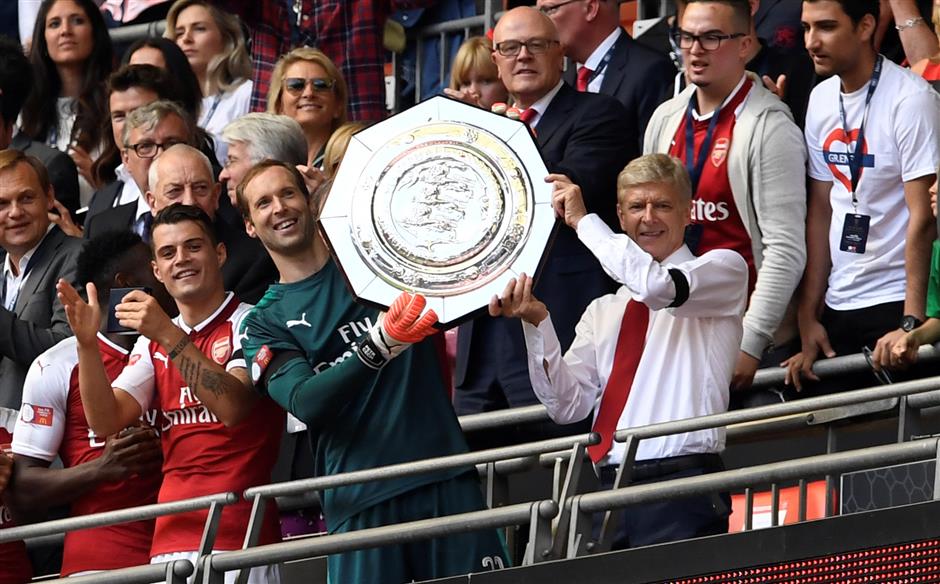 Courtois, Morata gift Arsenal Community Shield in Wembley showdown