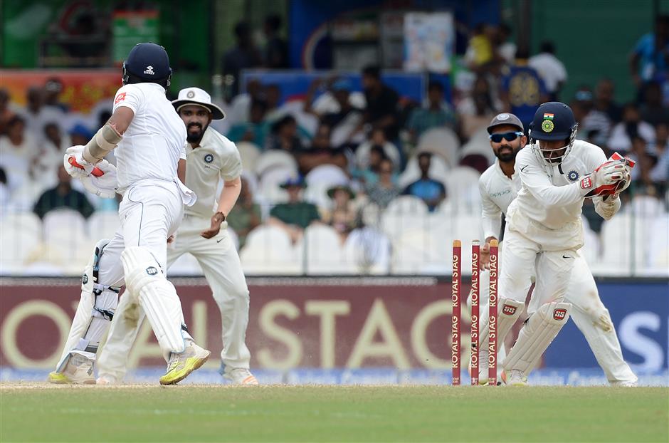 India's Saha proves keeping pedigree with Colombo masterclass