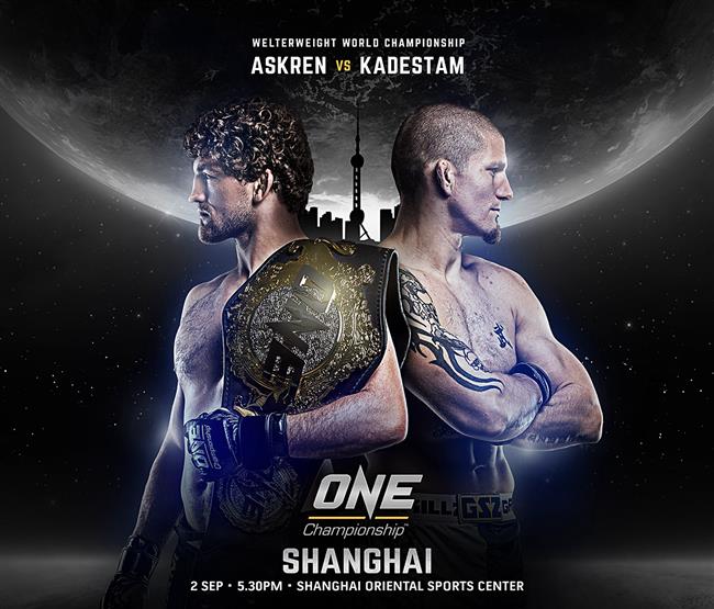 ONE Championship to make Shanghai debut on Sept. 2