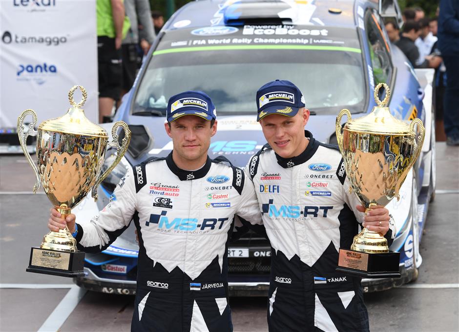 Tanak targets title after German Rally win