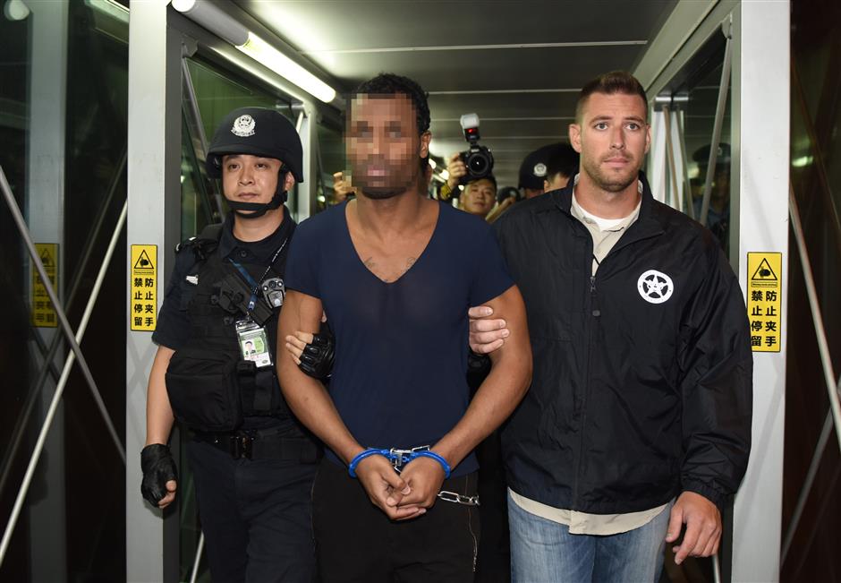 American fugitive in Guangzhou swiftly handed over to US authorities