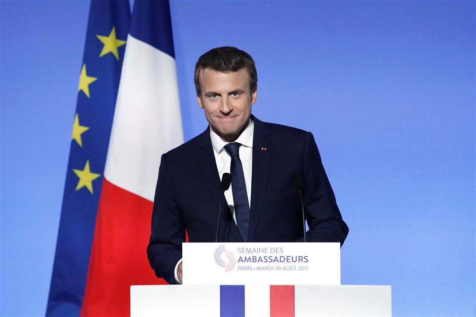 Macron: fighting Islamist terrorism top priority