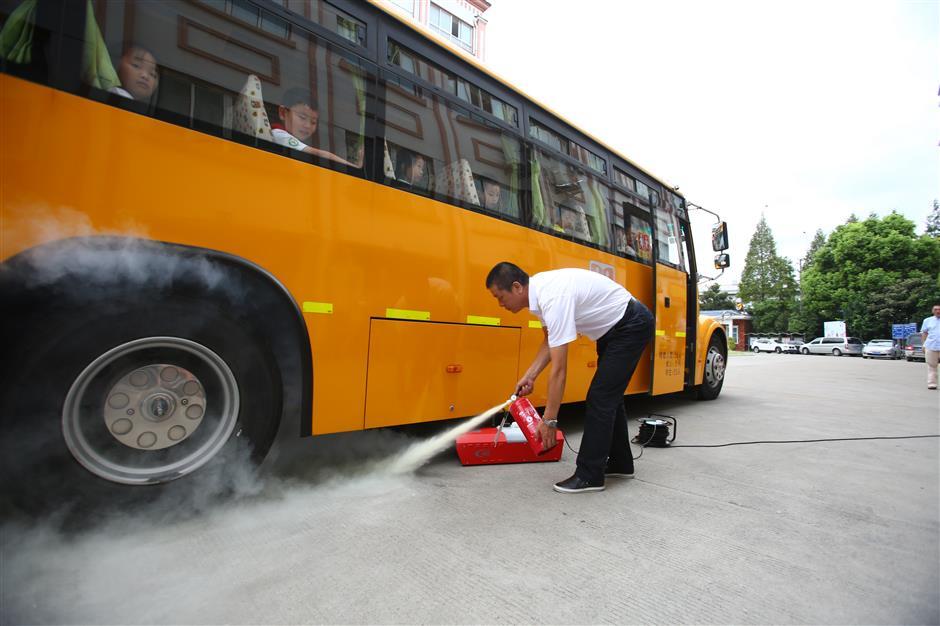 Safe school buses for the new semester