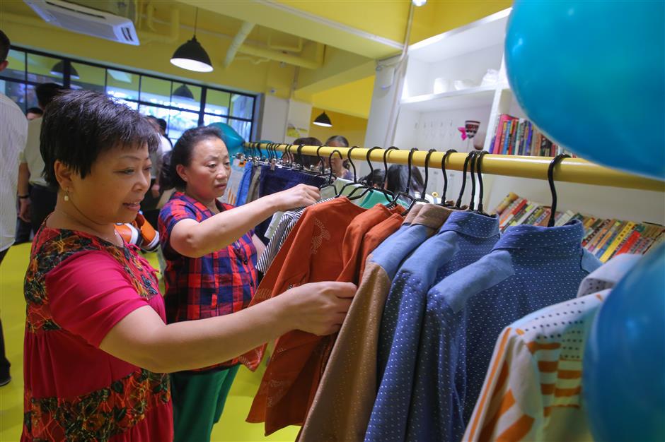 Another charity store opens in Jing'an