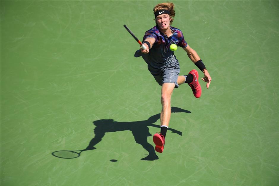 Rublev reaches US Open quarters to be last teenager standing