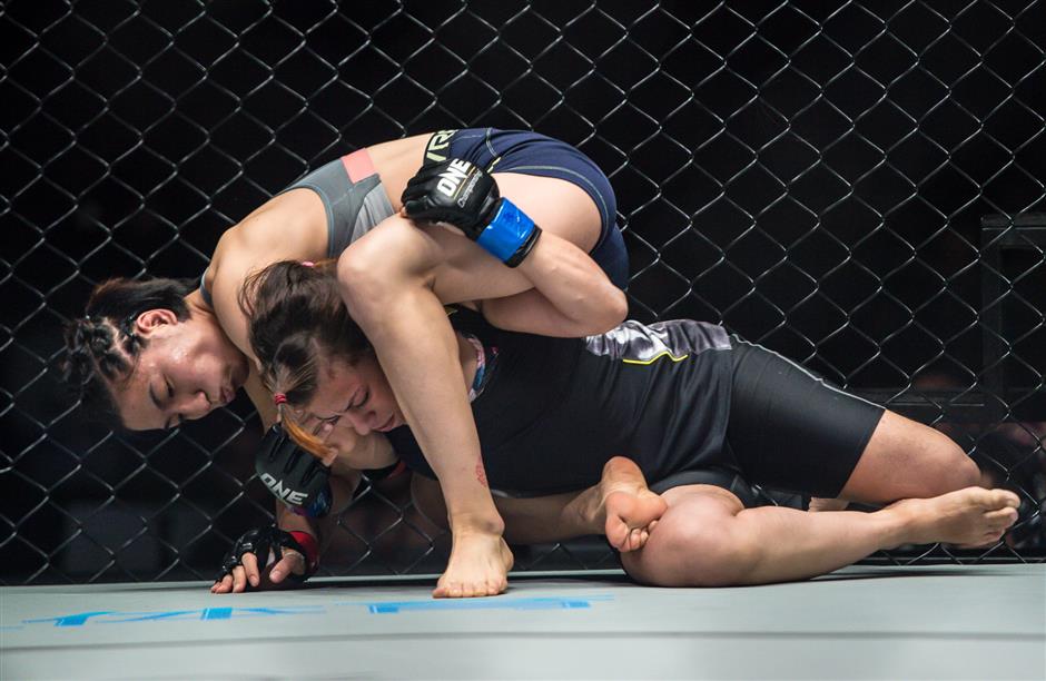 Shanghai single mother sets ONE Championship submission record