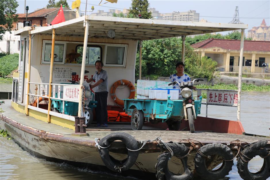 Wusong River's last ferry port — here today, may be gone tomorrow