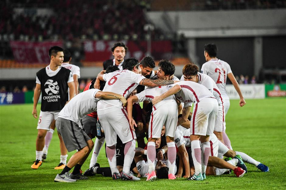 SIPG sneaks into ACL semifinals as Evergrande pays the penalty