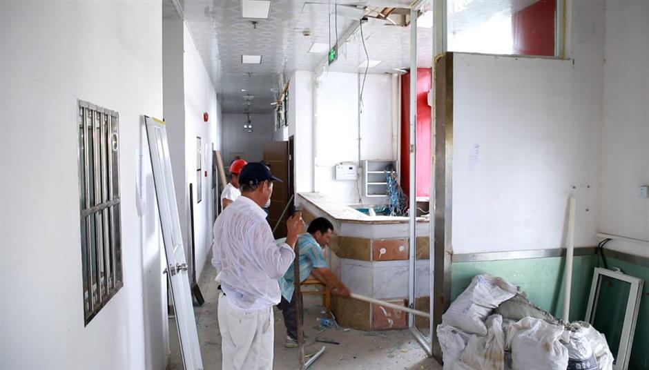 Group rental site sealed up in Hongkou