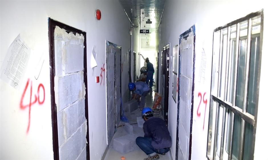 Group rental site sealed up in Hongkou