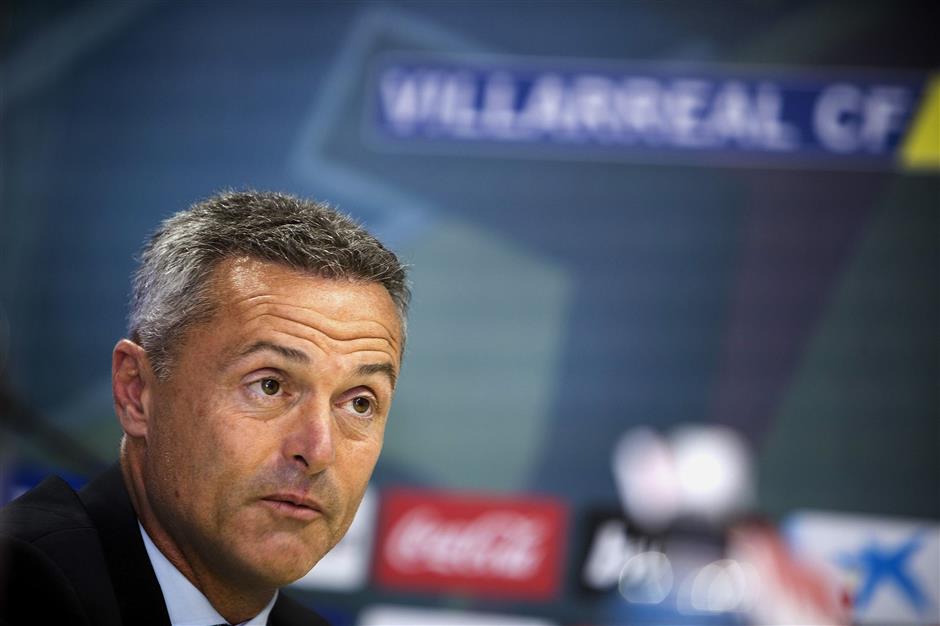 Sacked Escriba replaced by Calleja at Villarreal