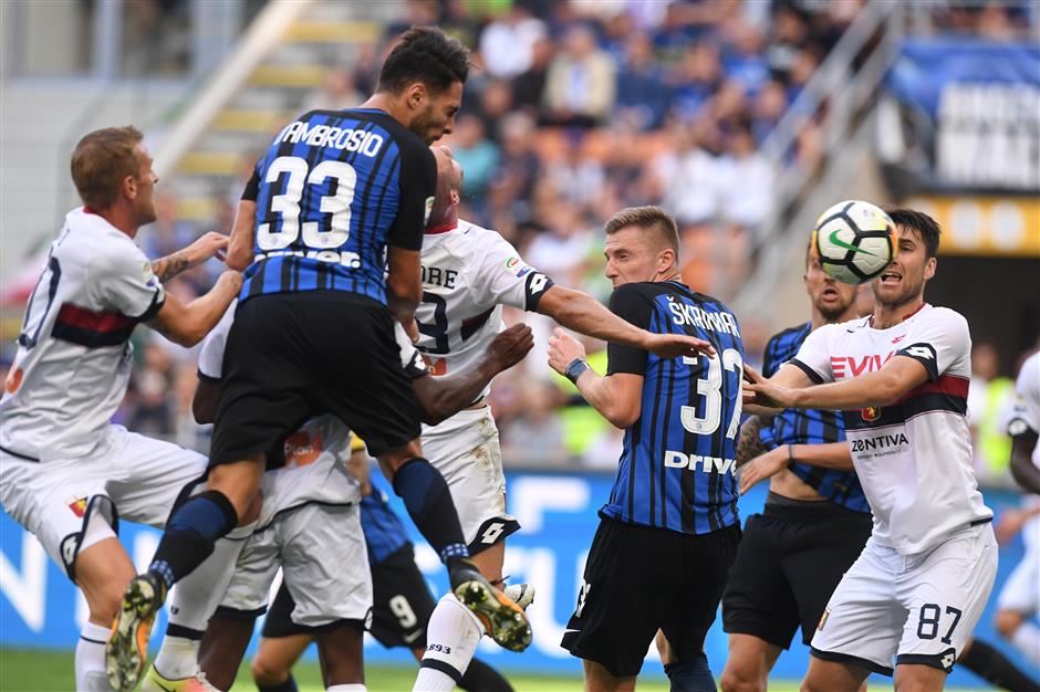 Inconsistent Milan loses at Sampdoria; Inter, Lazio win