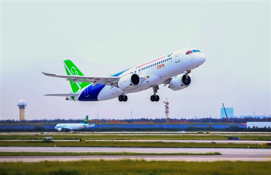 China's C919 flying higher and faster