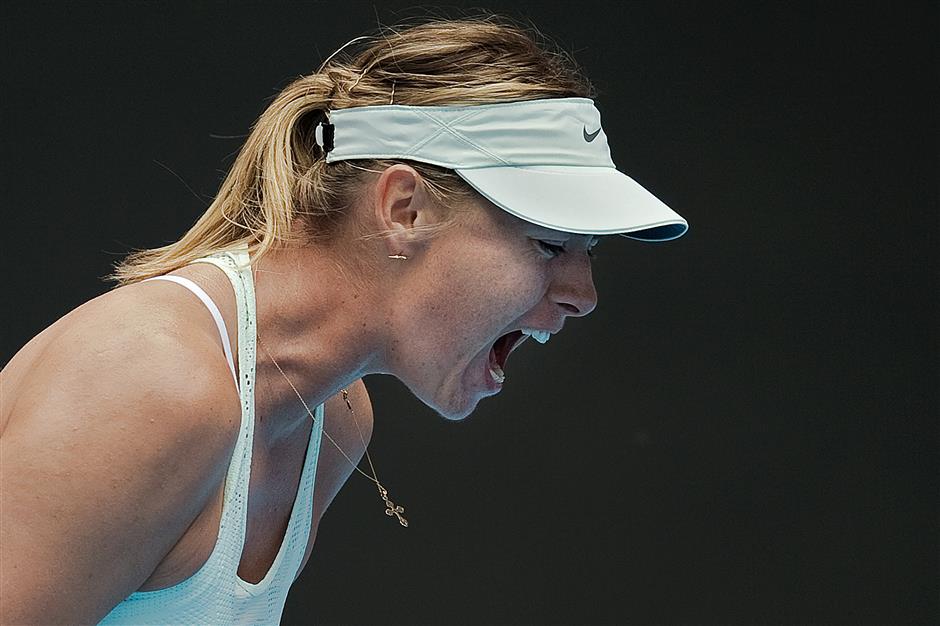 What ban? Chinese in thrall to 'goddess' Sharapova