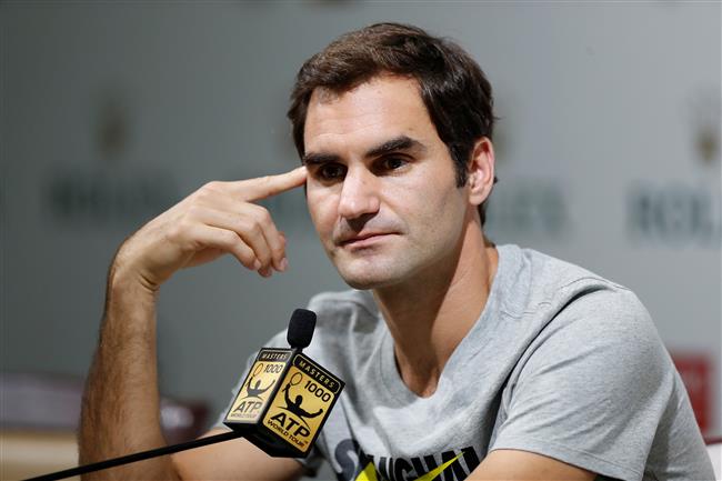 Federer eyes Shanghai Rolex Masters title