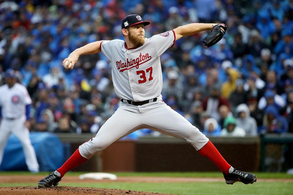 Strasburg, Nationals beat Cubs 5-0, force NLDS to Game 5