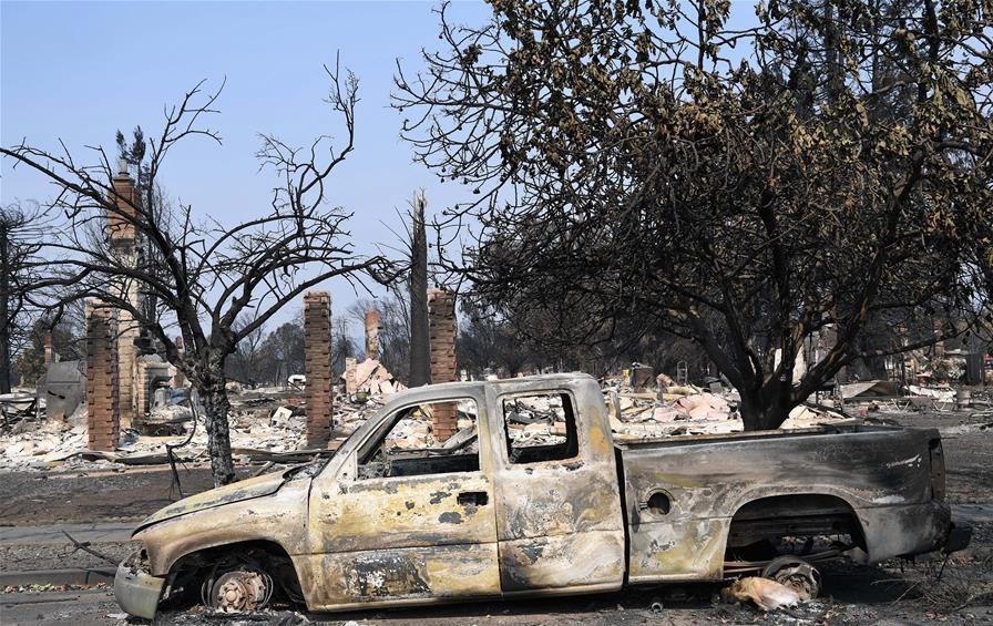 California governor asks people to help each other as wildfire death toll climbs to 40