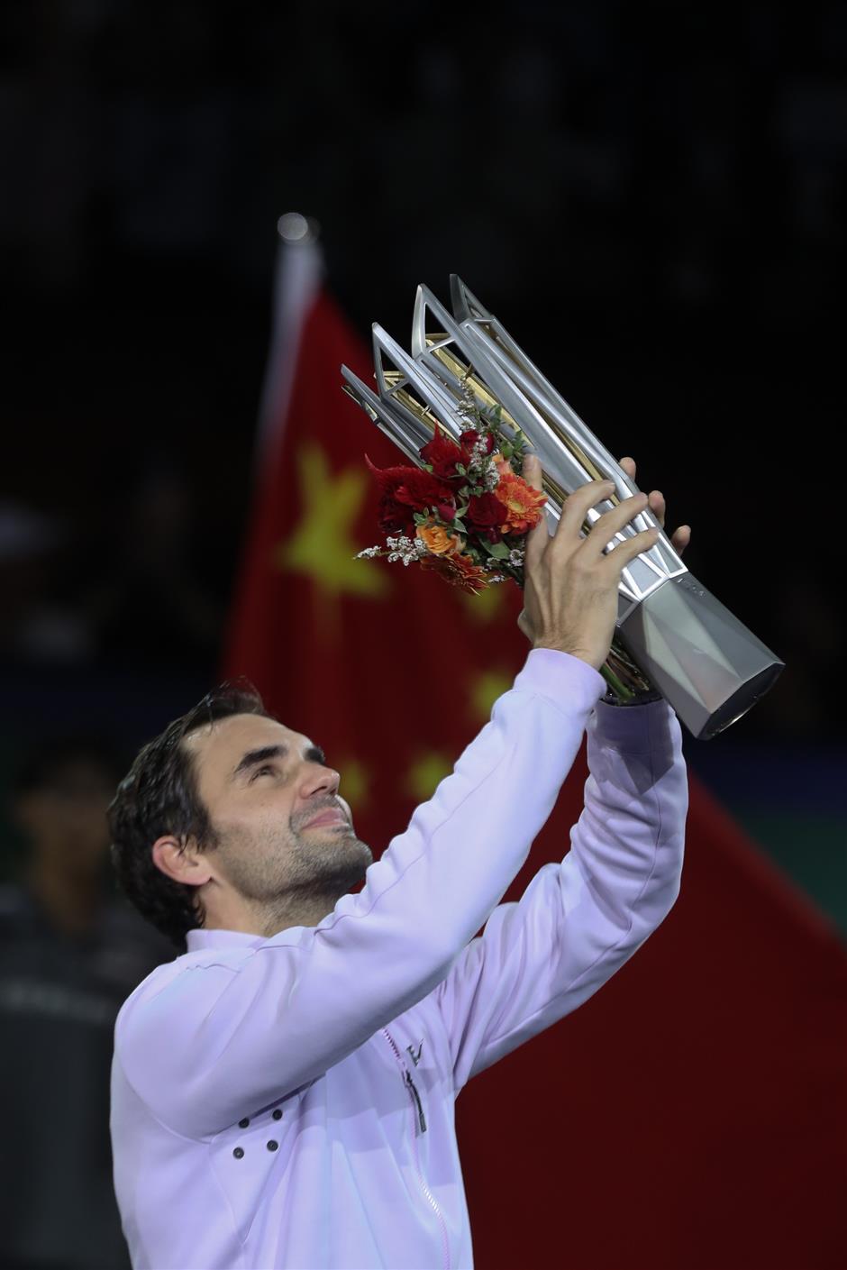 Federer beats Nadal to win Shanghai Masters