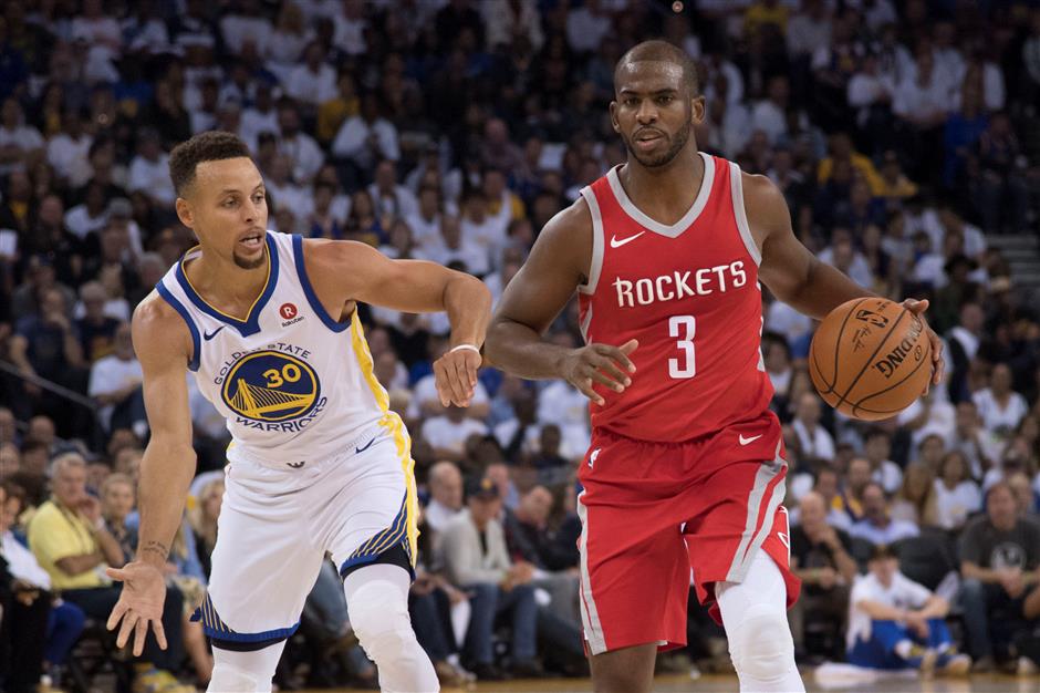 Rockets spoil Warriors' opening night