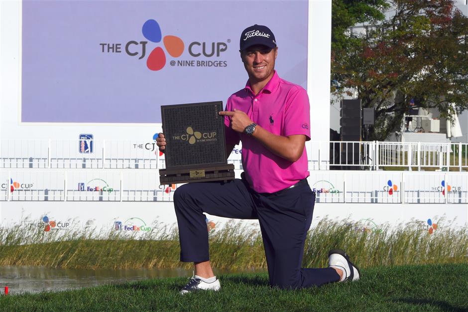 Thomas birdies 2nd hole of playoff to win CJ Cup