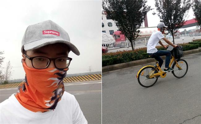 College student cycles 500 kilometers on shared bike