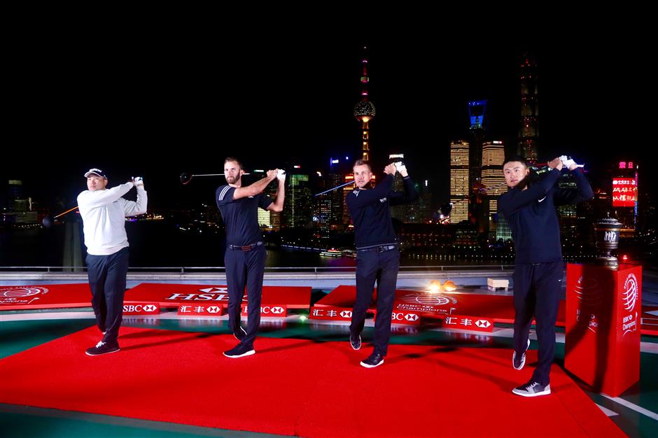 World top golfers to compete in HSBC Champions