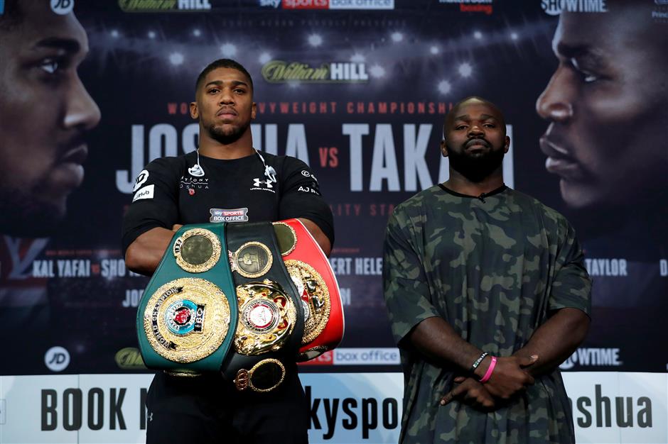 Joshua won't change style for Takam