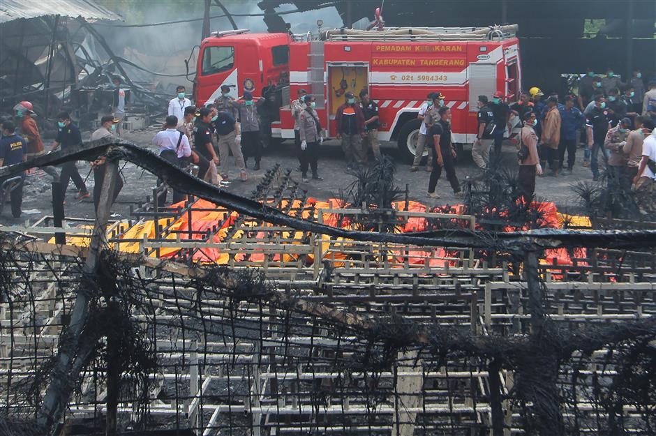 Blasts and fire at fireworks plant kill 47, injure dozens in Indonesia