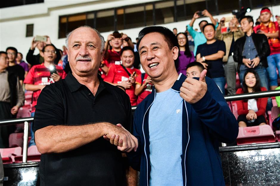 Scolari confirms Evergrande departure