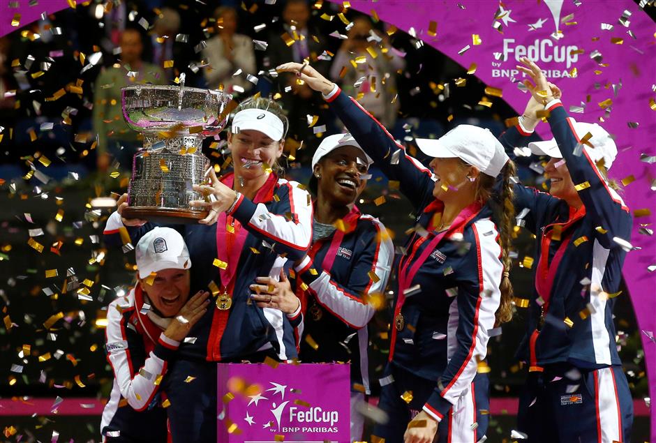 Vandeweghe caps perfect Fed Cup season as US wins title