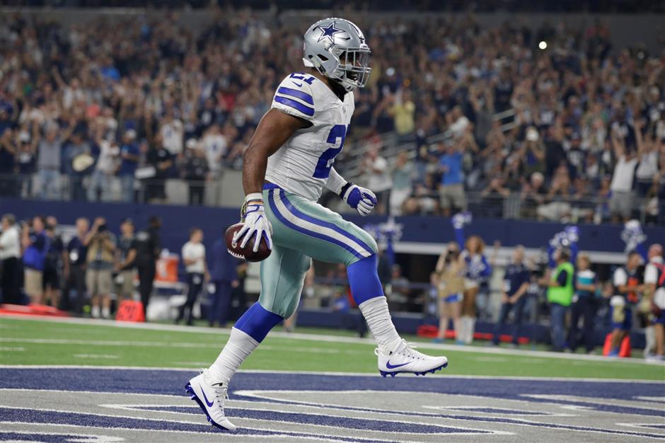 Cowboys' Elliott drops appeal, will serve rest of 6-game ban