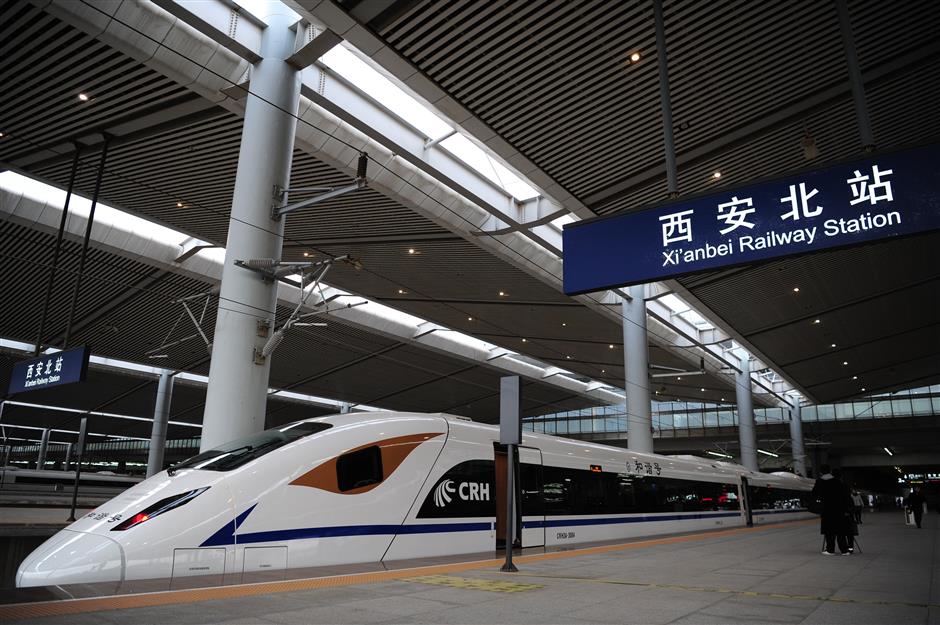 Xi'an-Chengdu high-speed railway enters test run