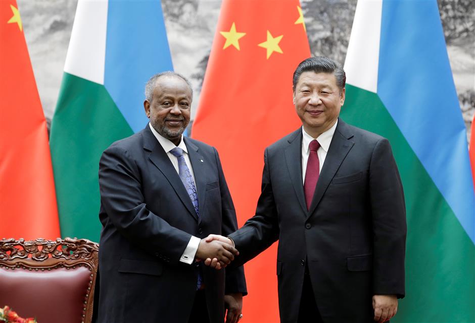 China welcomes Djibouti to take part in Belt and Road initiative