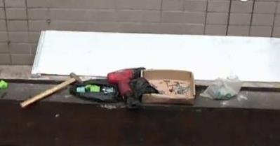 Firefighters save boy stuck between two walls