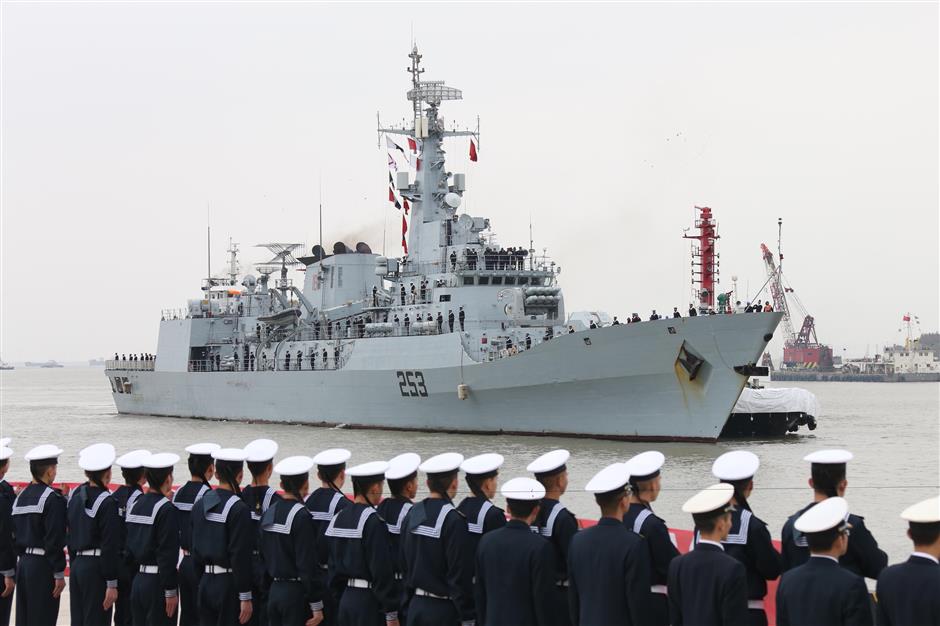 Pakistani ship returns to Shanghai