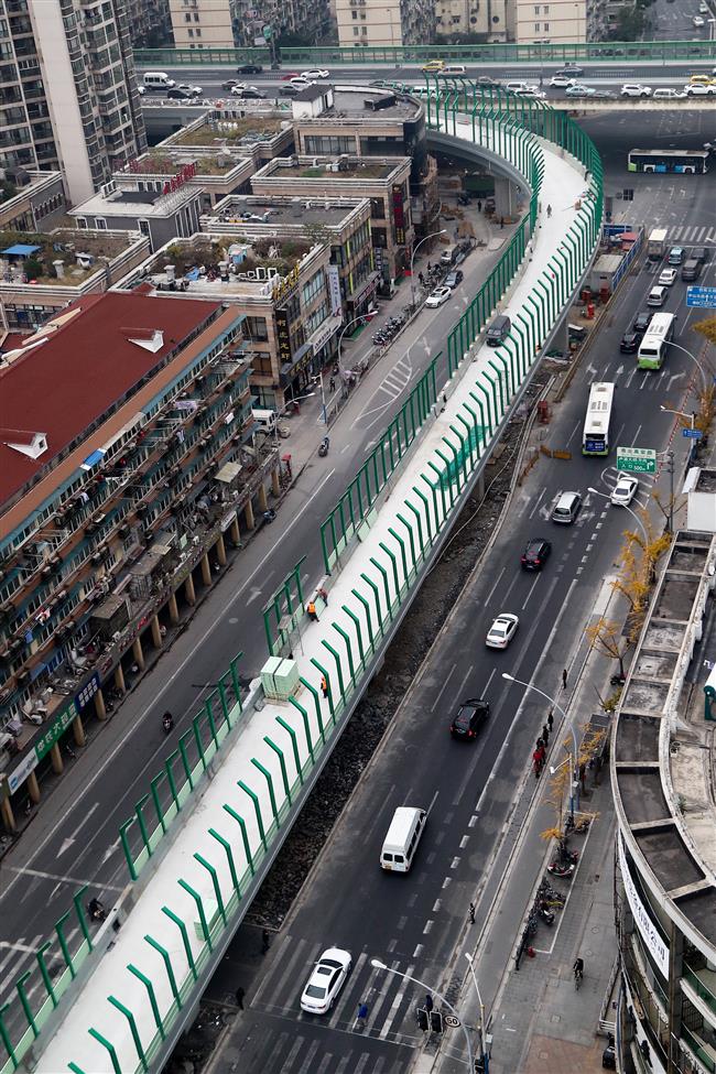 Road ramp nears completion