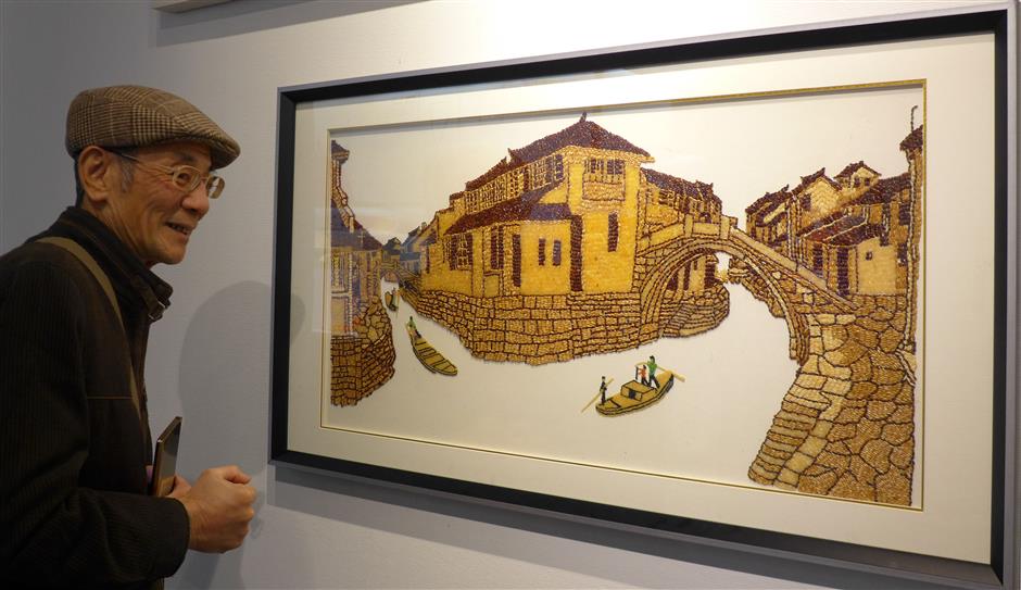 Creative works by ordinary residents displayed at Shanghai Citizens Art Festival