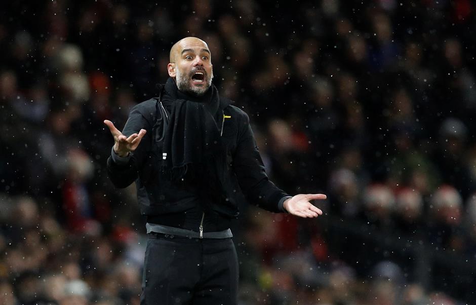 Pep defends City celebrations after derby win